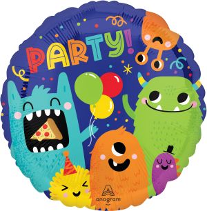 Standard Monster Mayhem Balloon