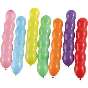24" Spiral Shaped (100pcs) Latex Balloons