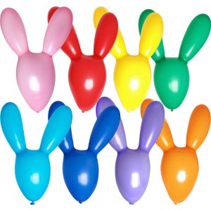 21" Bunny Rabbit Head Shaped Latex (100pcs) Balloons