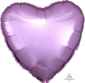 18" Pearl Pastel Pink Heart Balloon