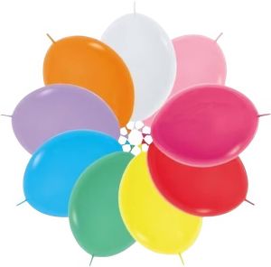 12" Fashion Assortment Link-O-Loons (25pcs) Sempertex Balloons