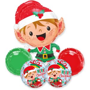 Bouquet Christmas Elf Balloon