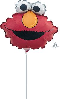 Mini Shape Elmo Head Balloon