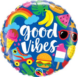 18" Good Vibes Balloon