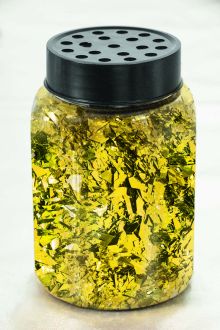 Confetti Gold Crumb Jar (2.8oz)