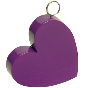 Heart Weight Purple 80g