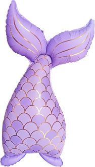 39" Lilac Mermaid Tail Balloon