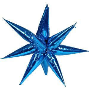 Magic Starburst 40" Blue Balloon