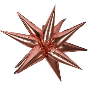 Magic Starburst 40" Rose Gold Balloon