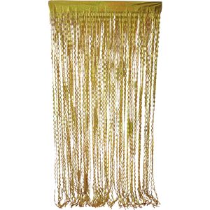 6.5ft x 3.25ft Wave Curtain - Gold