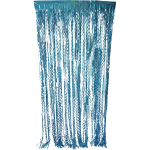 6.5ft x 3.25ft Wave Curtain - Light Blue