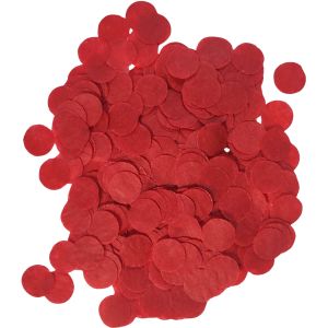 Confetti 200 g - 1cm Paper Red