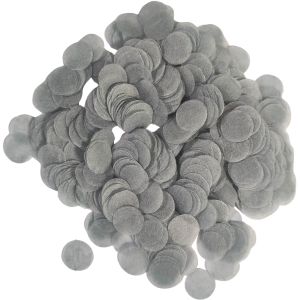Confetti 20 g - 1cm Paper Grey