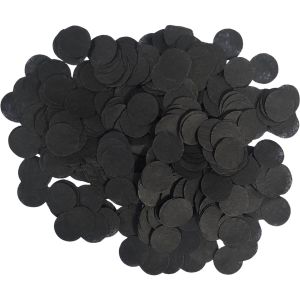 Confetti 20 g - 1cm Paper Black