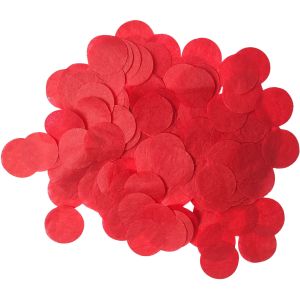 Confetti 200 g - 2.5cm Paper Red