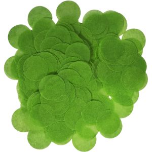 Confetti 20 g - 2.5cm Paper Green