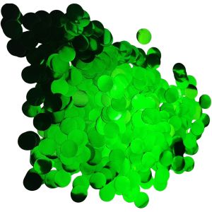 Confetti 200 g - 1.5cm Metallic Green