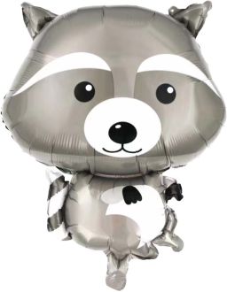 21" Friendly Racoon Balloon