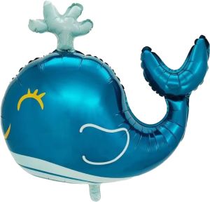 24" Blue Whale Balloon