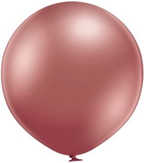 24" Glossy Rose Gold (5pcs) Belbal Balloons