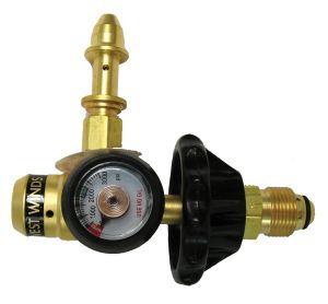 Helium Latex Inflator with 60/40 Push Valve