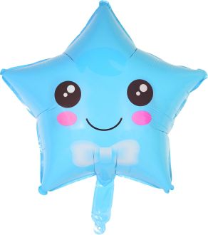 16" Baby Star Blue Balloon