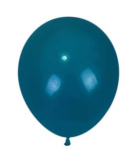 05" Retro Vintage Peacock Blue (50pcs) Celetex Balloons