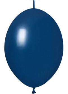 12" Standard Navy Blue Linking (50pcs) Celetex Balloons