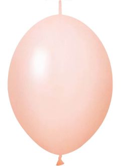 12" Standard Peach Linking (50pcs) Celetex Balloons