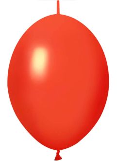 12" Standard Red Linking (50pcs) Celetex Balloons