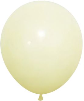 18" Macaron Yellow (25pcs) Celetex Balloons