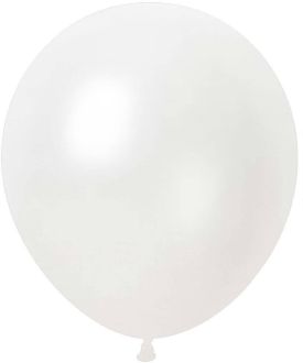 18" Pearl White (25pcs) Celetex Balloons