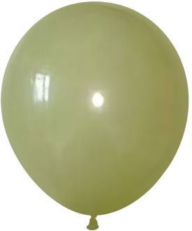 18" Retro Avocado Green (25pcs) Celetex Balloons
