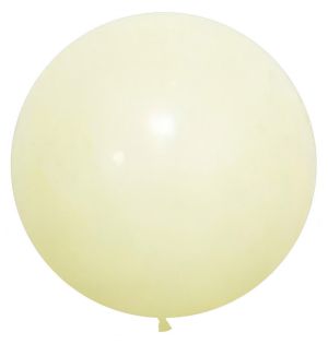 24" Macaron Yellow (5pcs) Celetex Balloons