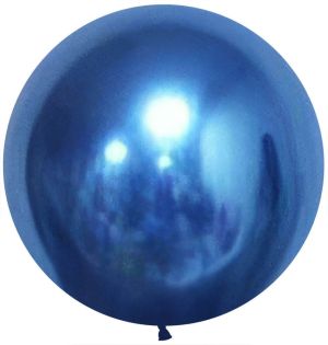 36" Chrome Blue (10pcs) Celetex Balloons