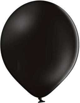 17" Standard Black (25pcs) Belbal Balloons