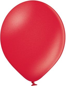 17" Metallic Cherry Red (25pcs) Belbal Balloons