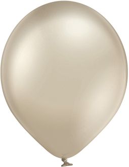 17" Glossy Light Almond (25pcs) Belbal Balloons