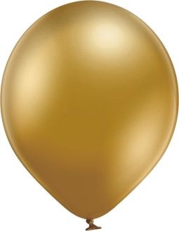 12" Glossy Rich Gold (100pcs) Belbal Balloons