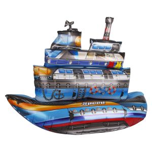 32" 3D Steamship Balloon
