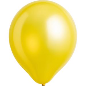 05" Metallic Yellow Sunshine (100pcs) Everts Balloons