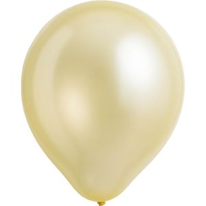 05" Pearl Light Yellow (100pcs) Everts Balloons