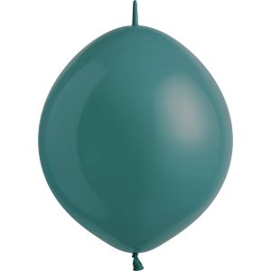 12" Fashion Aquamarine Linking (50pcs) Everts Balloons