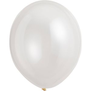 14" Crystal Clear (50pcs) Everts Balloons