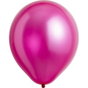 14" Metallic Hot Pink (50pcs) Everts Balloons