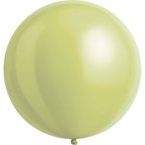24" Macaron Lemon (4pcs) Everts Balloons