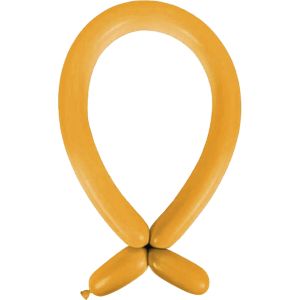 260 Satin Luxe Gold Sateen (100pcs) Everts Balloons