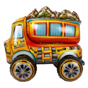 26" 3D Dump Truck Balloon