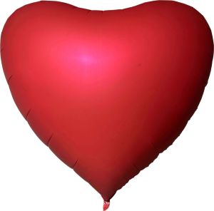 68" Red Heart Balloon