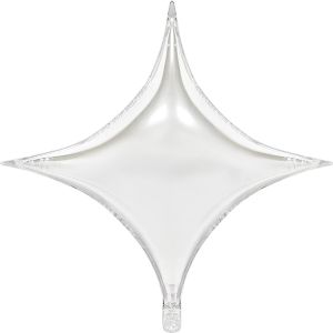 40" Starpoint Silver Balloon
